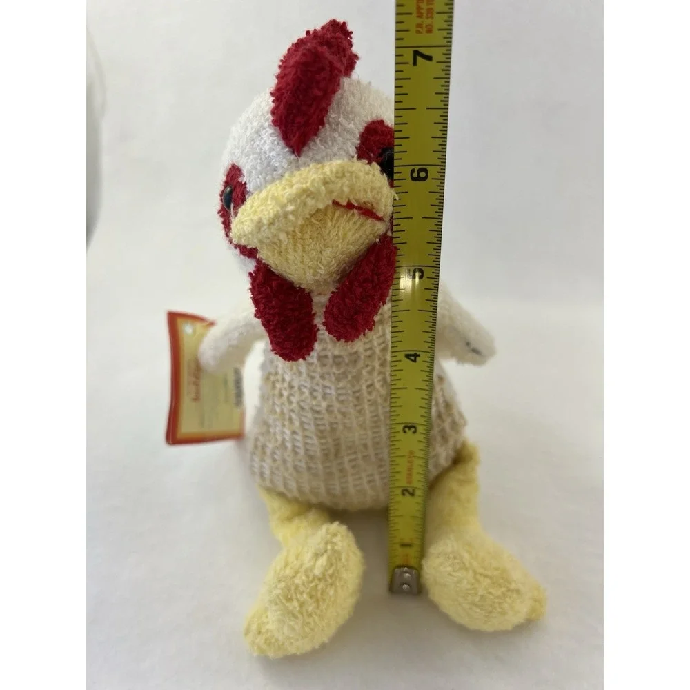 Bath & Body Works Scrubby Buddies Cluck Chicken‎ Farm Plush Washcloth Toy